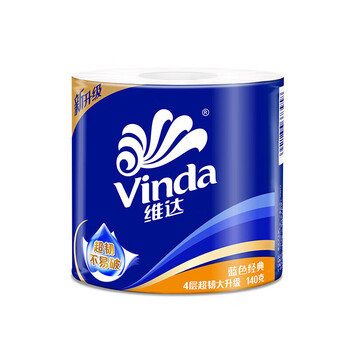 维达（Vinda）【食用油+卷纸】精炼一级大豆油5L（非转）*2+V4069卷纸10卷*2提