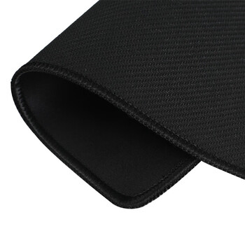 灵蛇（LINGSHE)鼠标垫 260*210*3mm家用办公游戏电脑桌垫  精密包边防滑  可水洗  黑色