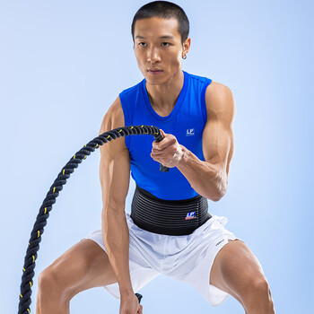 LP919护腰带运动支撑型篮球深蹲硬拉防护护具男女士通用 小码S/M LP919护腰带运动支撑型篮球深蹲硬拉防护护具男女士通用 小码S/M