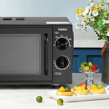 格兰仕（Galanz）双旋钮平板式微波炉 Z700T1DP1B1 20L 黑色