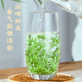 五叶泉绿茶茶叶特级碧螺春250g 明前春茶新茶苏州茶叶礼盒装送人送长辈