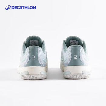 迪卡侬(DECATHLON)女士初阶/进阶硬地网球鞋灰白色38 4768007 迪卡侬(DECATHLON)女士初阶/进阶硬地网球鞋灰白色38 4768007