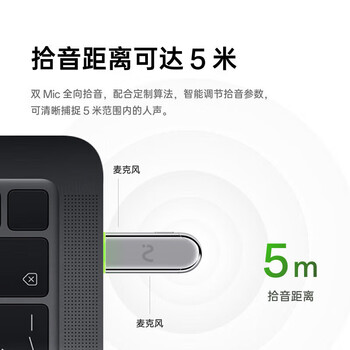 科大讯飞（iFLYTEK） 未来智能会议狗二代 Kit 2 蓝牙耳机桌面办公搭档 PC桌面会议助手 快速稳定智能 【企业专享】