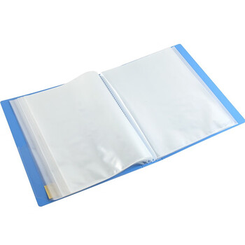 齐心60页/A4资料册/档案盒/文件夹/收纳册 NF60AK 2个蓝色
