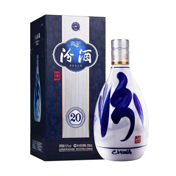 中国酒　青花冷酒 53度20年青花汾酒型号规格- 京东