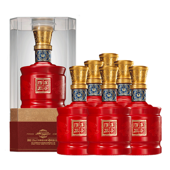 白酒100ml5本セット 丰谷酒王 五行炫彩礼盒52度 浓香型白酒 丰谷白酒- 京东