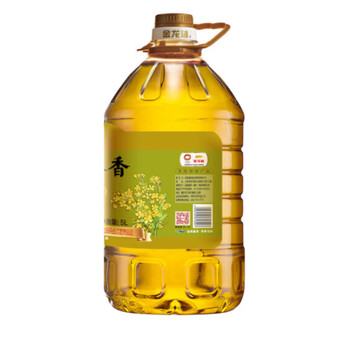 金龙鱼【热卖】大师洗衣液100克*3袋+压榨本香菜籽油5L