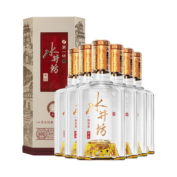 中国酒　白酒　水井坊　52度 500ml 2本セット 水井坊小水井52度500ml×2雙支裝濃香型白酒
