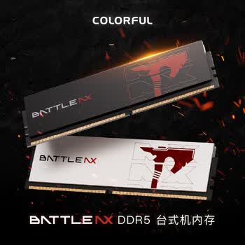 七彩虹（Colorful）64G(32G*2) DDR5 6000 台式机内存条 马甲条 战斧系列·夜影黑 三星颗粒 C36 openclaw兼容