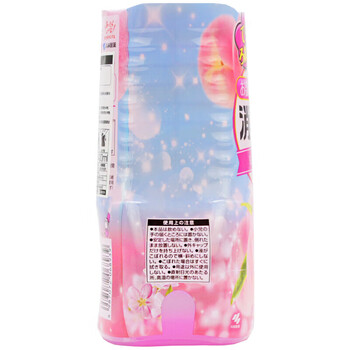 小林制药（KOBAYASHI）日本进口空气清新剂厕所用消臭元 新鲜白桃400ml*2