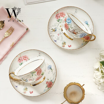 物取（WOOCH）百花密语系列咖啡杯套装订婚礼物高档精致下午茶乔迁新婚伴手礼