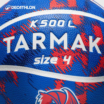 迪卡侬儿童篮球泡沫塑料幼儿园小学生轻盈深蓝色4号球K500-4486877