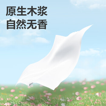 得力（deli）桔然有芯卷纸 办公用纸 4层140g/卷 10卷/提 3提共30卷 白色 WJ4140-02