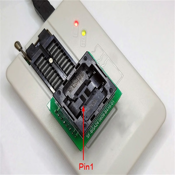 正鑫远 BGA24转DIP16烧录座,SF-BGA24-B55A,B64A引脚阵列4*6