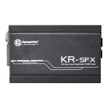 艾湃电竞（Apexgaming）KR-750M 额定750W ATX3.0 PCI-E5.0 白金牌 全模 SFX 黑色 全日系 智能启停