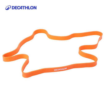 迪卡侬弹力带瑜伽器材拉伸翘臀圈健身带橘黄色均码2531587 迪卡侬弹力带瑜伽器材拉伸翘臀圈健身带橘黄色均码2531587