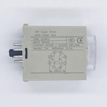 凯元达ST3PF2断电延时5S10S30S60S时间继电器220V24VDC24V10M 凯元达ST3PF2断电延时5S10S30S60S时间继电器220V24VDC24V10M