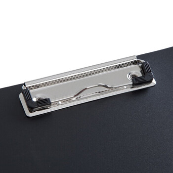 齐心A4文件夹轻便夹长押夹资料夹 A604-X 5个黑色