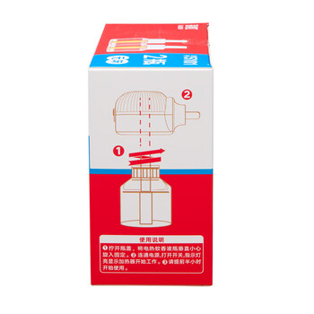 彩虹【店铺爆款】电热蚊香液特惠双瓶装34ml/瓶（无味）x6盒居家必备