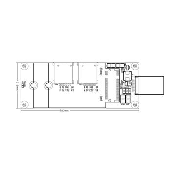 凯元达 M.2 NGFF转USB3.0通信 RM500Q转接板SIM卡热插拔 5G模组开发板(USB3.0+TYPE-C双接口) 凯元达 M.2 NGFF转USB3.0通信 RM500Q转接板SIM卡热插拔 5G模组开发板(USB3.0+TYPE-C双接口)