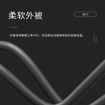 玖鼎新 N公转公同轴射频连接线SYV50-7 基站中继台GPS放大器对讲机高频馈线无氧铜2米 JDX-N-JJ7-2