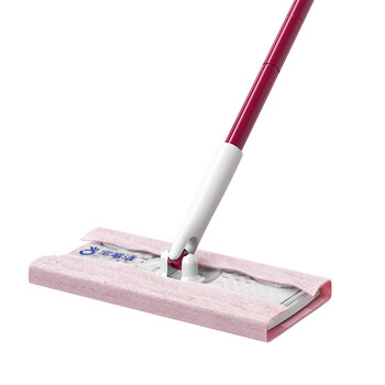 宝家洁平板拖把25.5cm配4包杆长125cm静电拖把XN02静电除尘扫灰神器 宝家洁平板拖把25.5cm配4包杆长125cm静电拖把XN02静电除尘扫灰神器