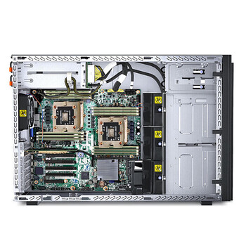 联想（Lenovo）ST550塔式工作站电脑双路GPU服务器主机 金牌6230*1 64G内存/480GSSD*2+2.4TSAS*3/730-8I 厂直