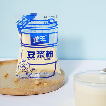 龙王豆浆粉33g*7包冲饮代餐儿童成人早餐高蛋白独立包装非转基因