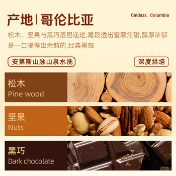 摩氏（MOST）美式黑咖啡 哥伦比亚原产地单一产区精品手冲咖啡冷萃速溶 12条