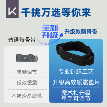 Keep髌骨带护膝运动专业防护跑步专用登山爬山膝盖关节保护羽毛球