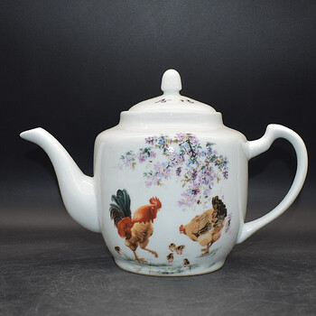 景德镇粉彩茶壶品牌及商品- 京东
