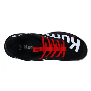 薰风（KUMPOO）羽毛球鞋光轮D72透气防滑耐磨男女同款训练鞋减震运动鞋黑色  44