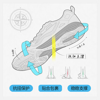 李宁（LI-NING）专业乒乓球鞋鹰眼2.0 男女同款比赛专用防滑透气乒乓球运动鞋