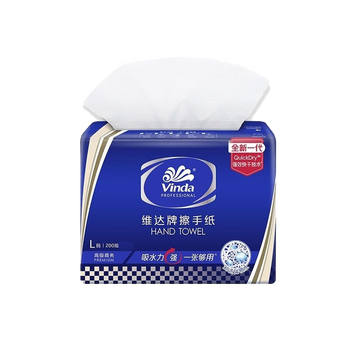 维达（Vinda）【食用油+擦手纸】醇香花生油4L+V2156抽纸200抽*2包 送长辈亲属