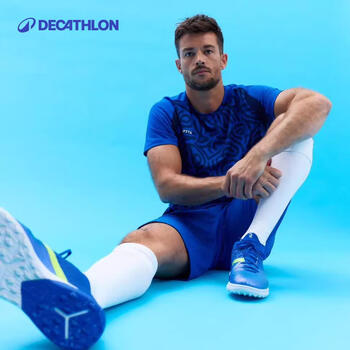 迪卡侬（DECATHLON）足球袜成人长筒球袜护腿板袜护腿学生比赛训练袜子4764099