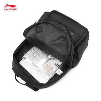 李宁运动生活系列丨运动双肩包男女同款大容量轻便旅行背包ABSV187