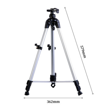 得力（deli）铝合金画架可折叠升降便携素描颜料三角架展示脚画板架初学写生女孩儿童礼物73880 儿童节礼物女孩