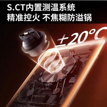 九阳电磁炉家用2200W大功率多功能大面板精确控温多防水防辐射电磁灶 C22S-N851