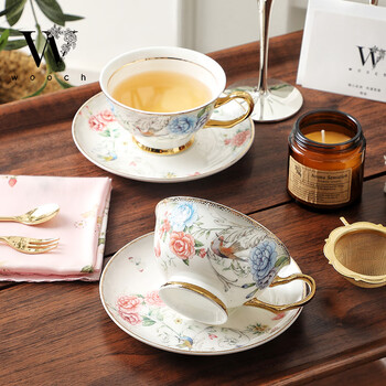 物取（WOOCH）百花密语系列咖啡杯套装订婚礼物高档精致下午茶乔迁新婚伴手礼