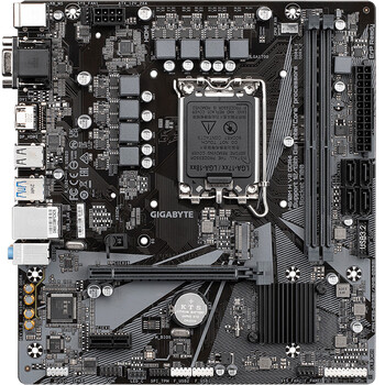 技嘉（GIGABYTE）H610M H V2 DDR4主板支持CPU12代酷睿12400F Intel H610 LGA 1700