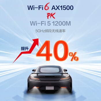 华三（H3C） 新华三 AX1500 路由器千兆无线WiFi6 高速路由1500M穿墙家用5G双频Mesh立式造型电竞游戏加速