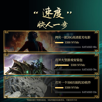 梵想（FANXIANG）256G SSD固态硬盘 M.2接口NVMe协议PCIe3.0 TLC颗粒 台式机笔记本电脑适用 S500