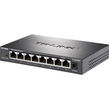 TP-LINK8口全千兆云管理交换机 APP管理可支持即插即用 网线分线器分流器TL-SG2008D