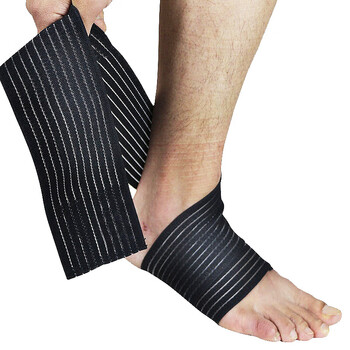 驰动运动护踝绷带篮球跑步扭伤加压防护户外透气脚踝关节防护具单只装