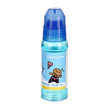 齐心【24瓶】胶水实用液体胶强力胶水 学生胶水办公胶水 50mL B2698