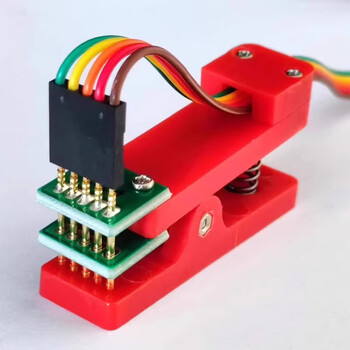 鑫凯辰 烧录测试夹具 探针 弹簧针 测试架 下载编程烧录双排 送端子线2，542P