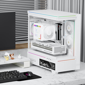 利民（thermalright）Peerless Assassin 140 Digital WHITE 全白数显版6热管双塔风冷散热器PA140 Digital WHITE