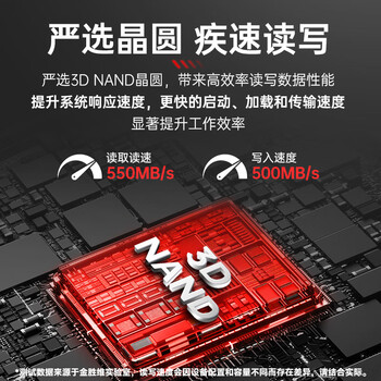 金胜维（KingSpec）1TB SSD固态硬盘 mSATA接口 3D NAND颗粒 读速550MB/s 一体机/笔记本通用