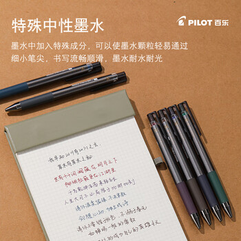 百乐(PILOT)Juice up中性笔限定复古色闪光金属色果汁笔手帐按动式ST笔头水笔办公学生LJP-20S5-CG 格罗斯绿色 百乐(PILOT)Juice up中性笔限定复古色闪光金属色果汁笔手帐按动式ST笔头水笔办公学生LJP-20S5-CG 格罗斯绿色