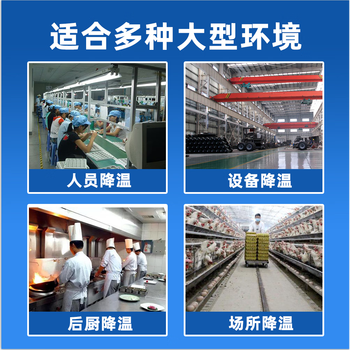 美乐知工业移动空调压缩机制冷机冷风扇一体式冷风机 大2匹 【制冷量5500W】双管/单冷智能款（白）